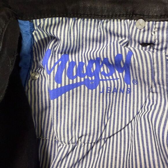 Mugsy Squid Ink Black Men's Jeans, Straight, Size 30x30, Soft and Stretchy 2/$50 - Picture 9 of 16